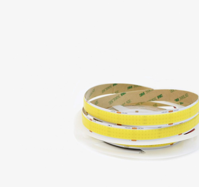 Светодиодная лента LEDS POWER COB трехрядная 960/м (24Вт/м) 24В холодная