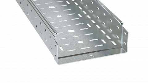 Лоток листовой перфорир. 80х100 L6000 1.0мм DKC SPV60810