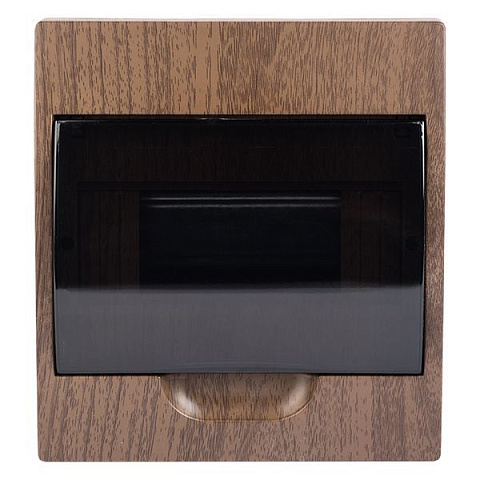 Щит ЩРН-П-8 IP41 темное дерево PROxima EKF pb40-n-8-dark