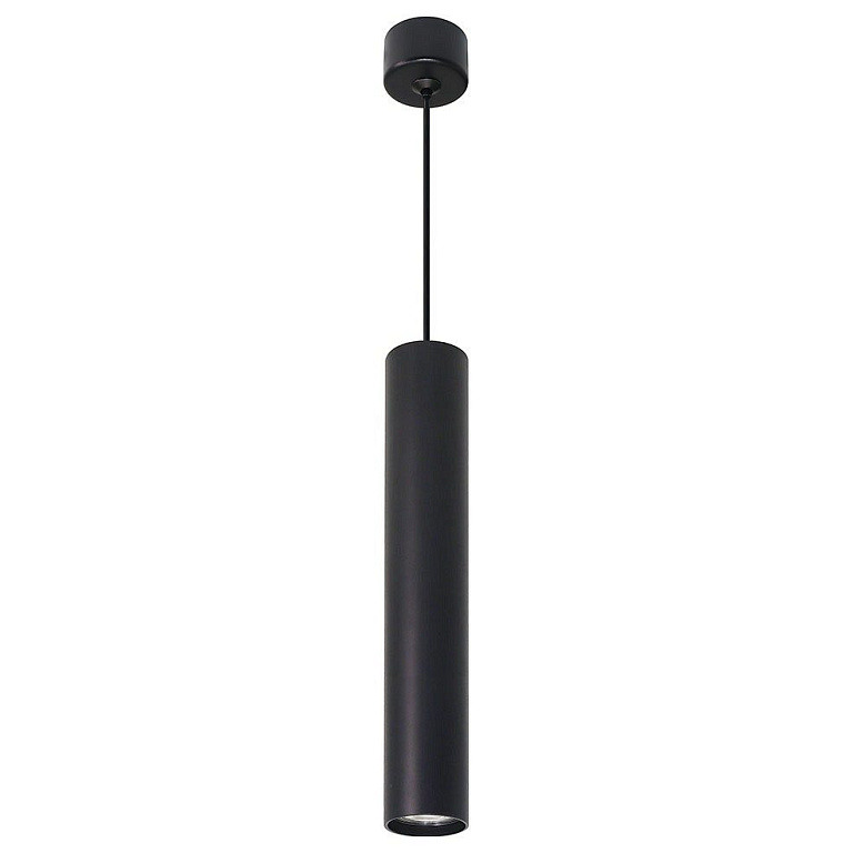 Светильник потолочный Feron ML1038 Barrel levitation на подвесе MR11 35W 230V, черный 40*250