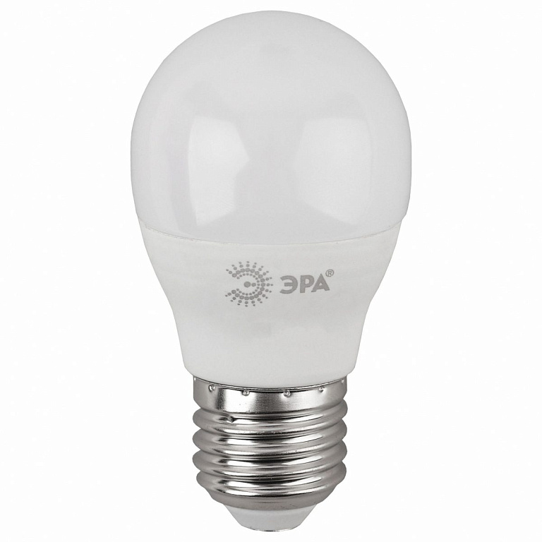 Лампа светодиодная Эра Стандарт E27 11Вт 6000K LED P45-11W-860-E27
