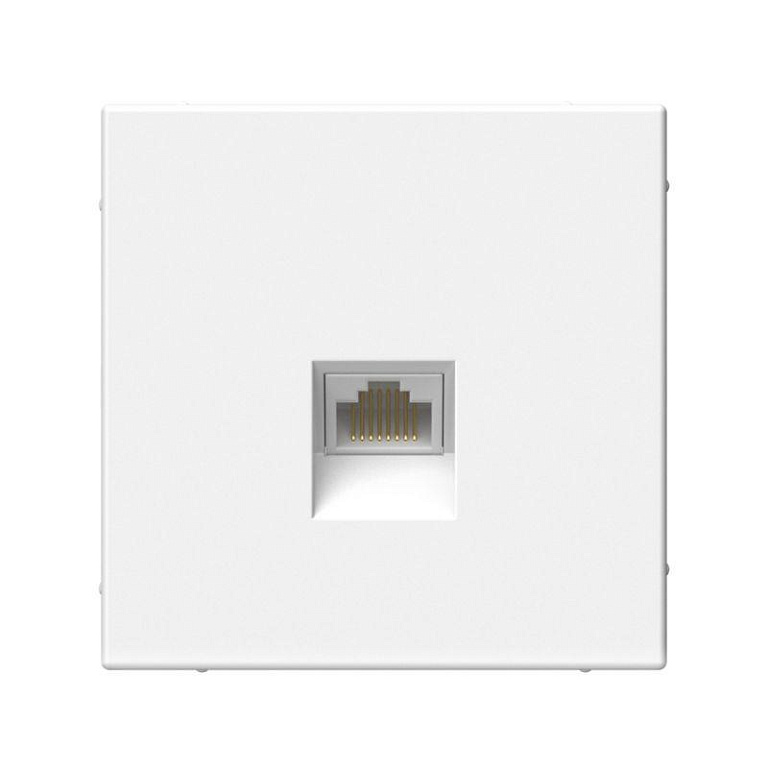 Розетка компьютерная ArtGallery RJ45 кат.5E механизм бел. SE GAL000183