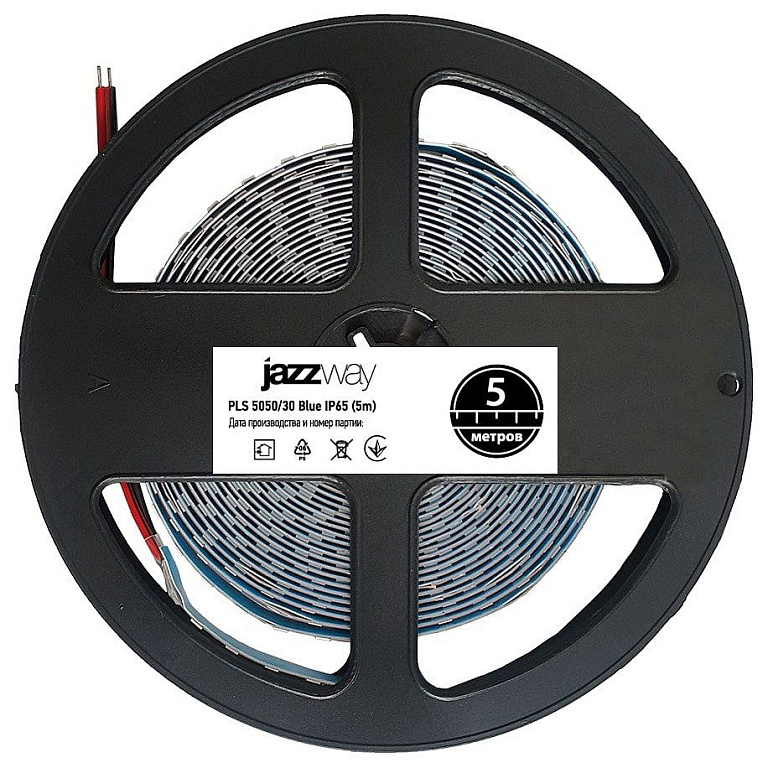 Лента светодиодная Jazzway Pls PLS 5050/30 Blue IP65
