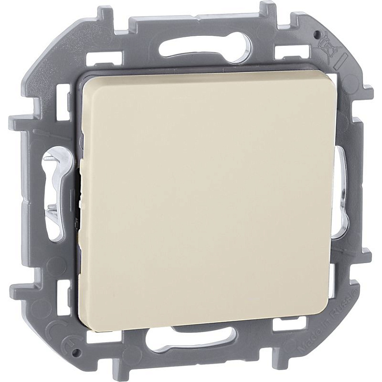 Выключатель 1-кл. Inspiria 10А IP20 250В 10AX механизм сл. кость IEK 673601