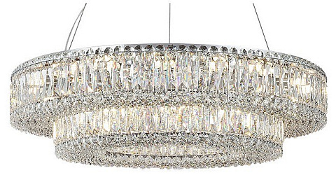 Подвесная люстра Newport 8450 8450+28/S chrome
