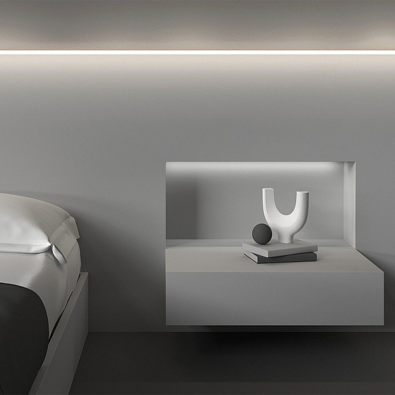 Короб встраиваемый Maytoni Led Strip Встраиваемый со скрытым фланцем профиль 636001