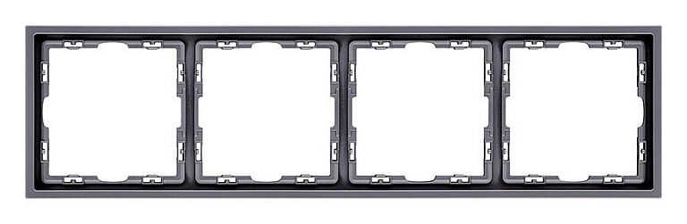 Рамка на 4 поста Kollinger Eclipse EC4GY