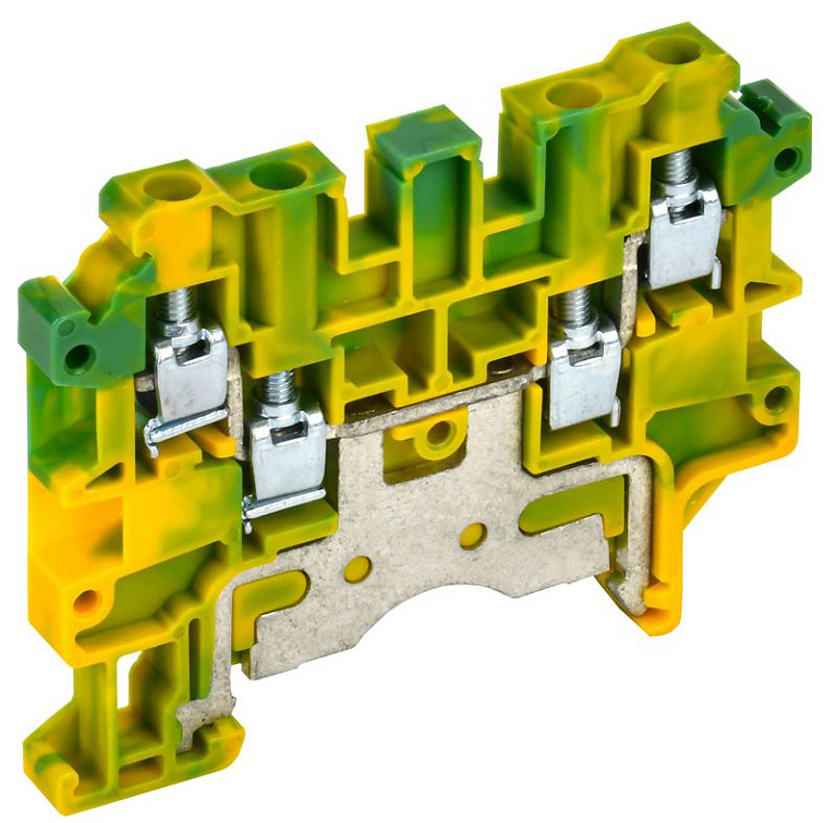 Колодка клеммная CTS-MC-PEN ARMAFIX земля 4 вывода 4кв.мм IEK YCT12-03-4-K52-004