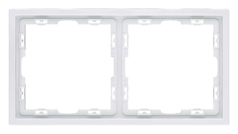 Рамка на 2 поста Kollinger Eclipse EC2WH
