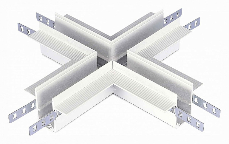 Соединитель X-образный для встраиваемых треков ST-Luce SKYLINE 48 ST007.500.12