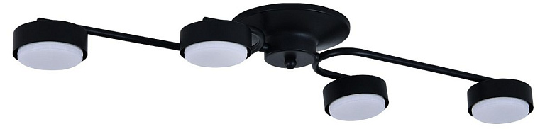 Потолочный светильник 100007/4C GX53*15W Black
