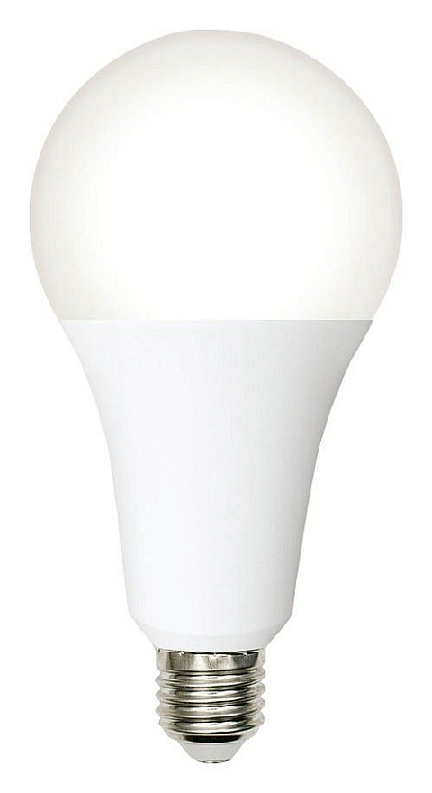 LED-A80-30W/3000K/E27/FR/SLS Лампа светодиодная. Форма A, матовая. Теплый белый свет (3000K). ТМ Volpe