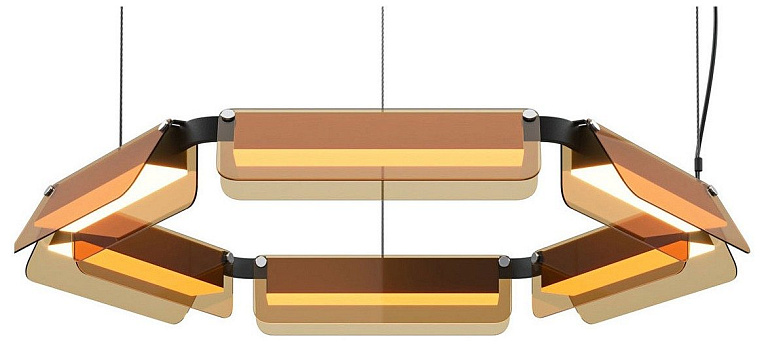 Подвесная люстра Maytoni Плоскость MOD296PL-L40BC3K