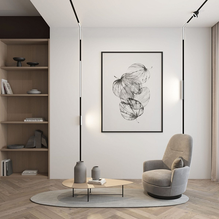 Светильник на штанге Denkirs SMART LINEAR DK8027-BK