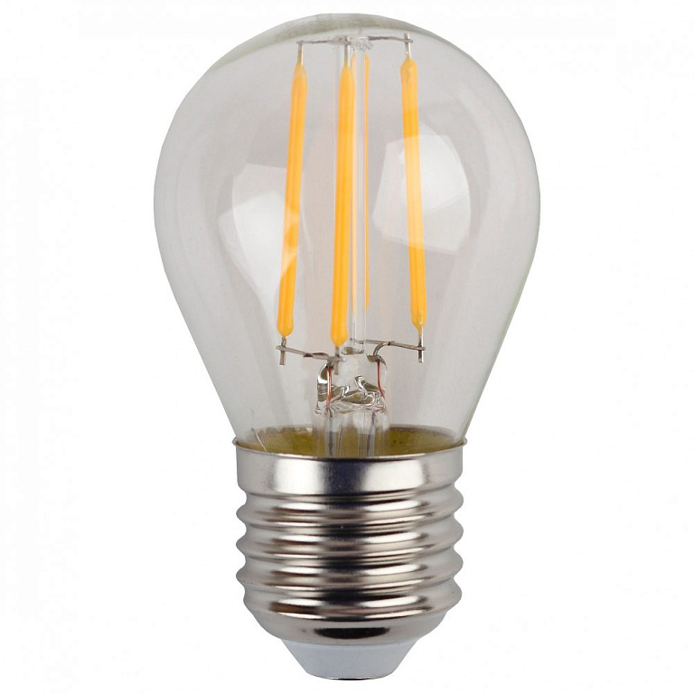 Модель F-LED P45-7W-840-E27 Лампа светодиодная Эра F-LED P45-7W-840-E27 (филамент, шар, 7Вт, нейтр, E27)