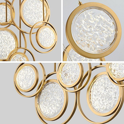 Люстра на штанге Imperiumloft Мун lighting collection L60 CAMEO01