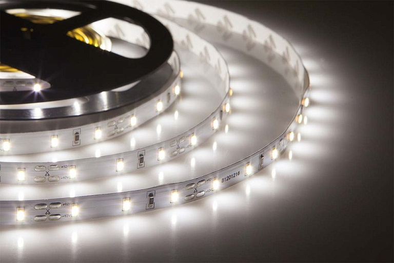Лента светодиодная ELF 300SMD диодов (3014), 12В, 5м, белая