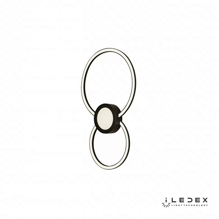 Накладной светильник iLedex Galaxy X046324 24W 3000K BK