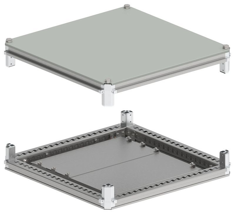Крыша и основание 1000х600 IP54 FORMAT IEK YKM40D-FO-KO-100-060-54