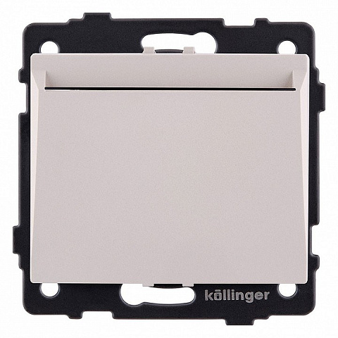Карточный выключатель механический, кашемир матовый Kollinger для Aspekt, Eleganz, Reflex