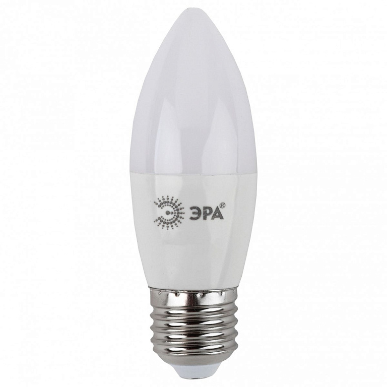 Лампа светодиодная Эра Стандарт E27 9Вт 6000K LED B35-9W-860-E27