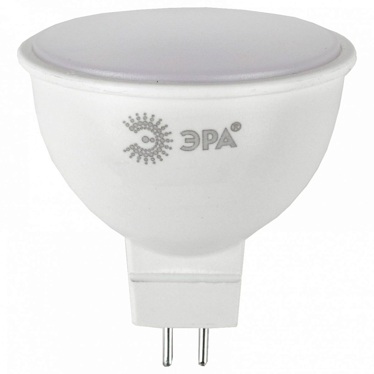 Лампа светодиодная Эра Стандарт GU5.3 12Вт 2700K LED MR16-12W-827-GU5.3