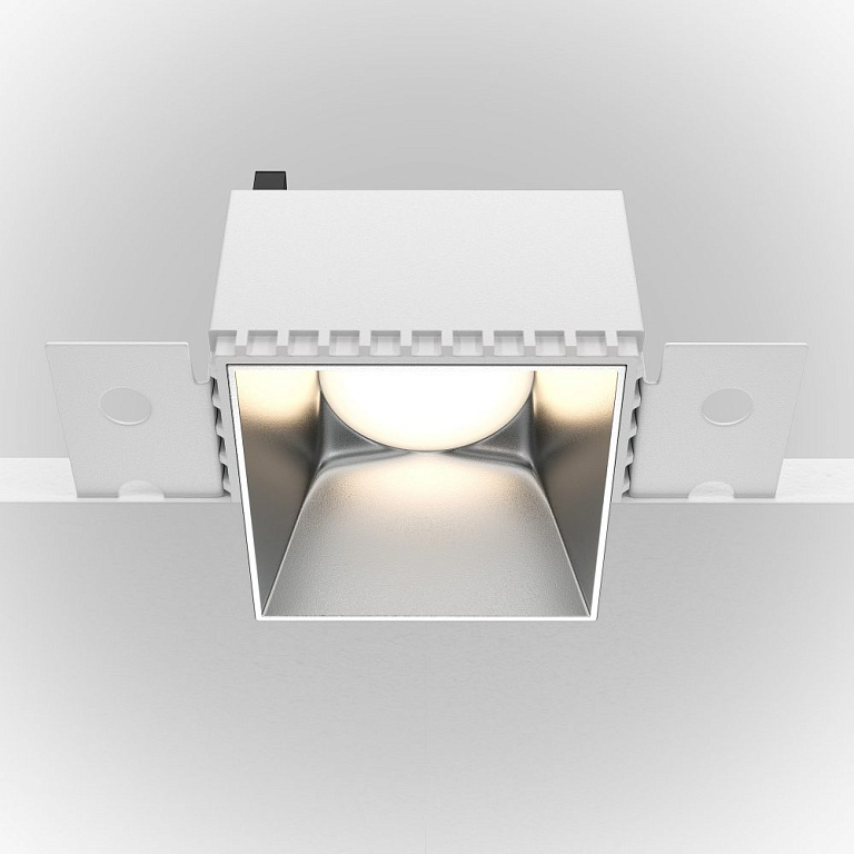 Встраиваемый светильник Maytoni Technical Пай DL051-01-GU10-SQ-WS