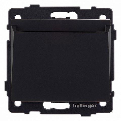 Карточный выключатель механический, черный матовый Kollinger для Aspekt, Eleganz, Reflex
