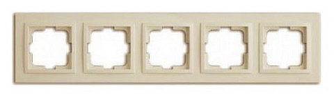 Рамка на 5 постов Mono Electric Despina 102-170000-164