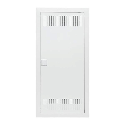 Щит комбинированный встраив. Nova 2 DIN-рейки + 2 монтаж. платы 4 габарит IP41 с метал. перфорированной дверью EKF nv-cb-pmd-2+2