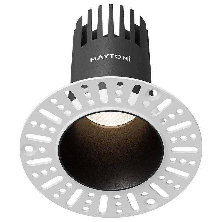 Встраиваемый светильник Maytoni Technical Омут DL120-10W-4K-TRS-B