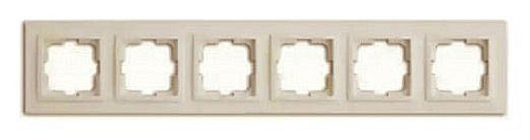 Рамка на 6 постов Mono Electric Despina 102-170000-166