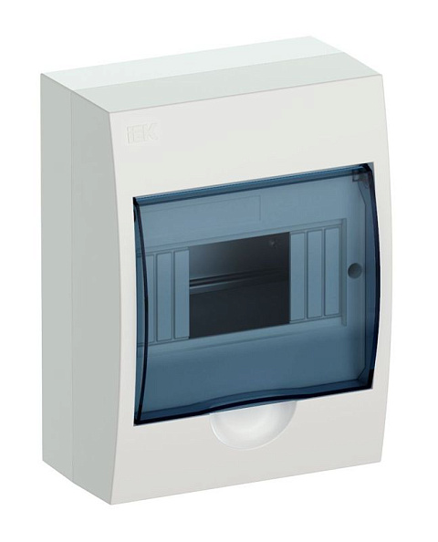 Корпус навесной ЩРН-П-6 Krepta 3 IP41 пластик. бел. IEK MKP12-N-06-40-20
