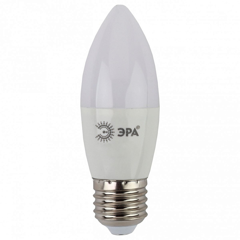 Лампа светодиодная Эра Стандарт E27 9Вт 2700K LED B35-9W-827-E27