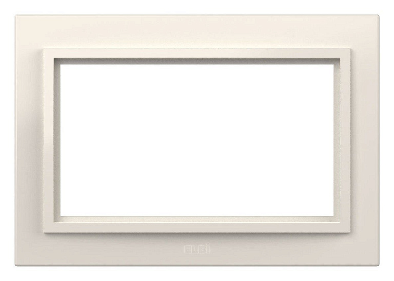 Рамка для двойной розетки Elbi Eleсtriс Zena 608-010200-907