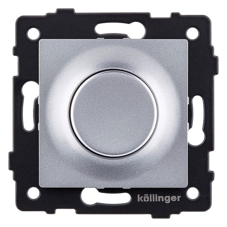 Светорегулятор для светодиодных ламп, проходной, 500W, серый Kollinger для Aspekt, Eleganz, Reflex