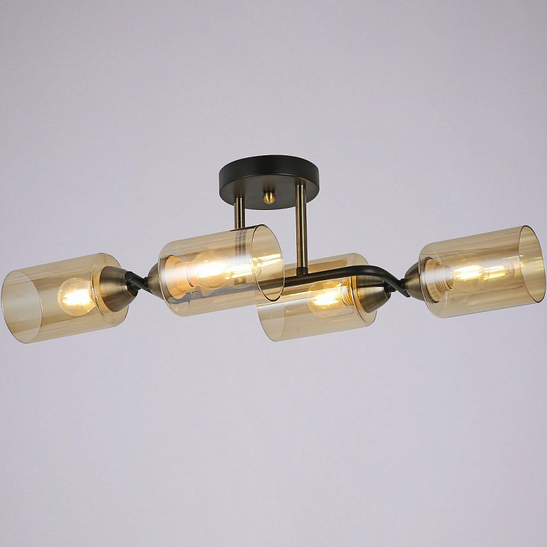 Светильник на штанге ILLUMICO Bice IL8148-4COU-79 BK BR Bice