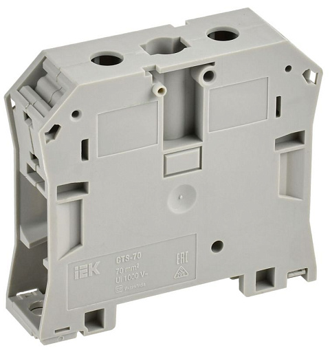 Колодка клеммная CTS ARMAFIX 70кв.мм сер. IEK YCT10-00-K03-070