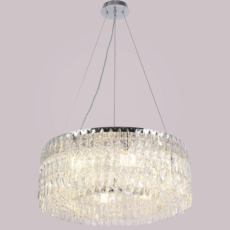 Подвесная люстра ILLUMICO IL5063 IL5063-600PZF-25 CH ELITE