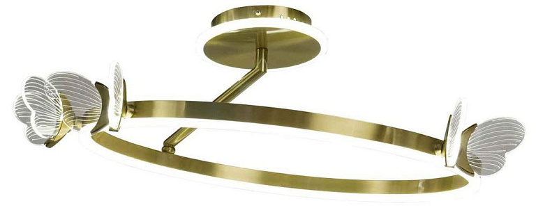 Люстра на штанге AM-Group MARIPOSA MARIPOSA PL D550 POLISHED GOLD