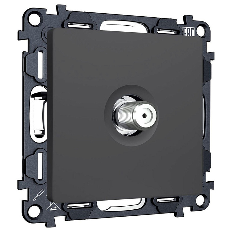 ТВ-розетка без рамки Ambrella Volt ALFA MA913050