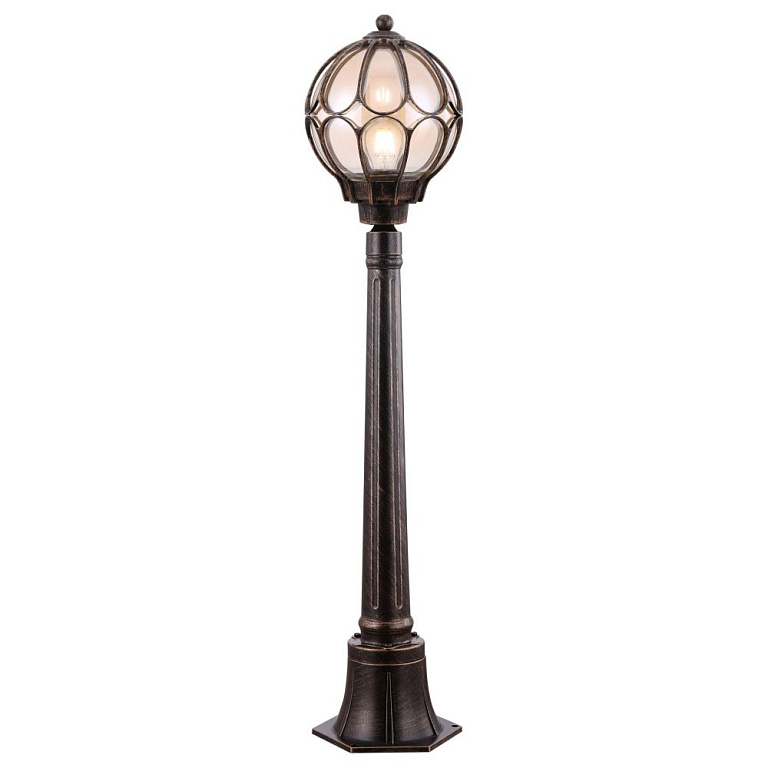 Наземный высокий светильник Maytoni Outdoor Виа O023FL-01G