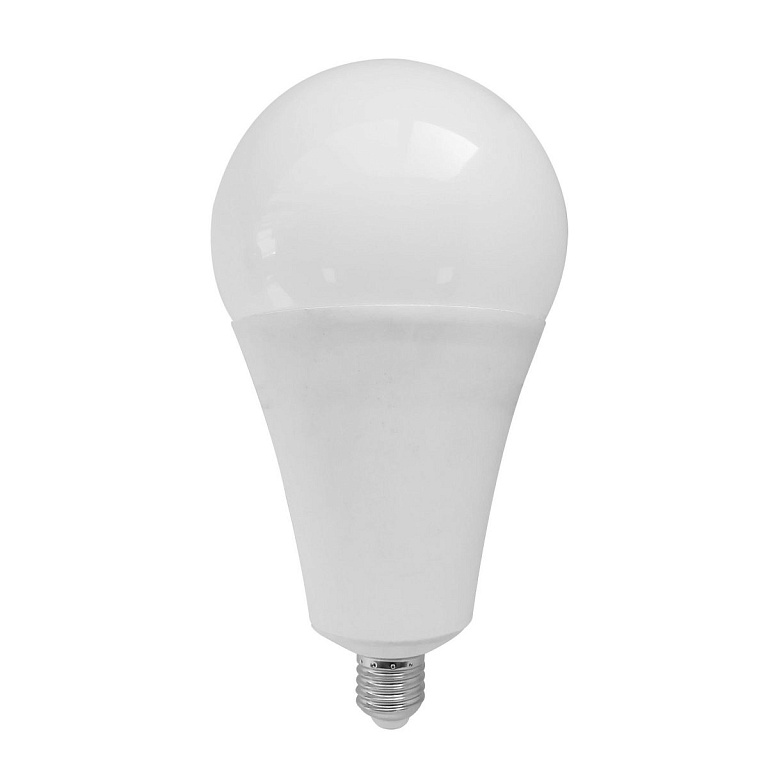 LED-A140-55W/4000K/E27/FR/NR Лампа светодиодная. Форма A, матовая. Серия Norma. Белый свет (4000K). Картон. ТМ Volpe