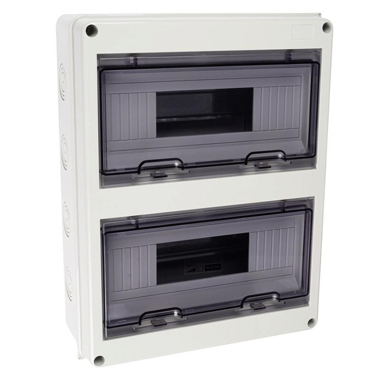Бокс модульный накладной PDB/W 4024 GR (ЩРН-ПГ-24) IP65 пластик. Pro JazzWay 5072145
