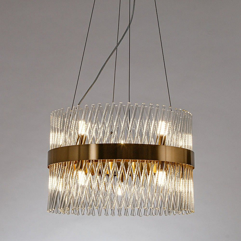 Подвесная люстра Arte Lamp ACAPULCO A1073LM-10PB