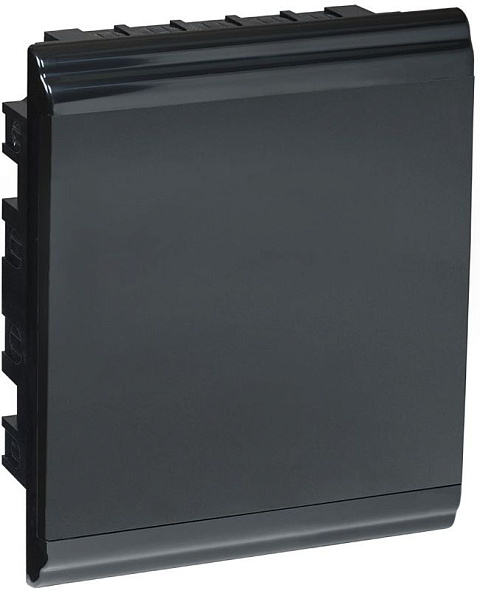 Корпус модульный встраиваемый ЩРВ-П-24 PRIME IP41 пластик. черн. IEK MKP13-V-01-24-41-K02