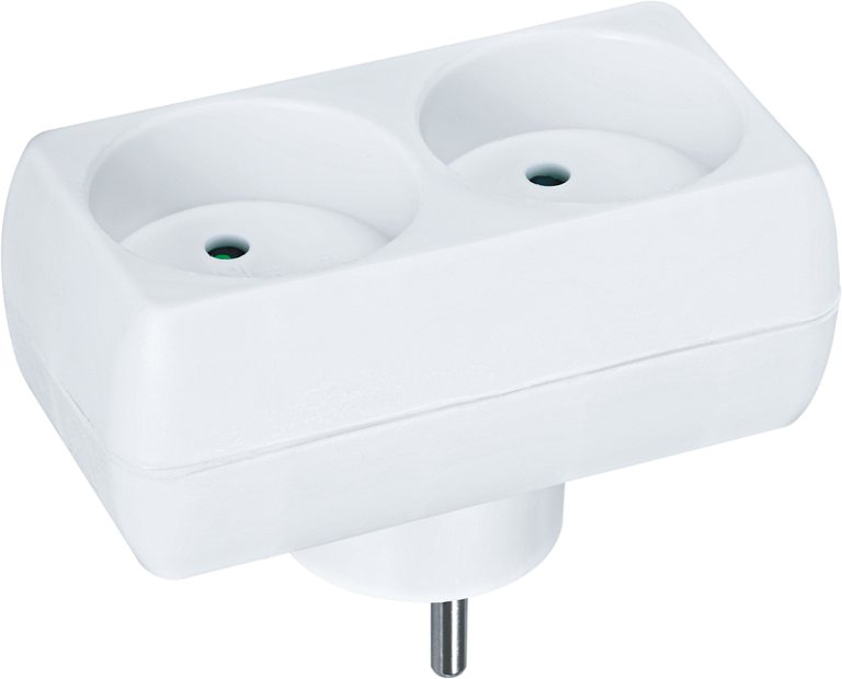 Разветвитель 2-м без заземл. 10А IP20 94 671 NAD-L-2X-C-WH Navigator 94671