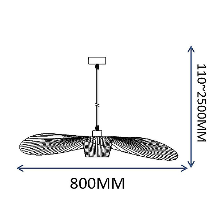Подвесной светильник Imperiumloft HAT Black ?HAT01
