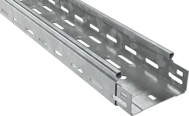 Лоток листовой перфорир. 100х50 L3000 сталь 1.2мм HDZ IEK CLP10-050-100-120-3-M-HDZ
