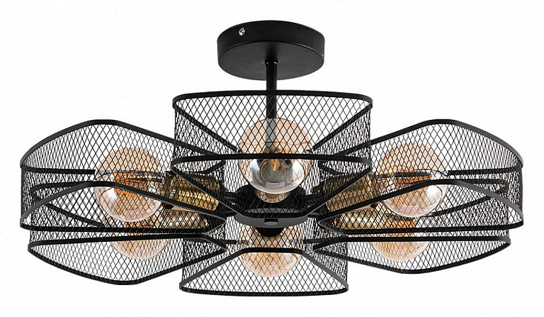 Люстра на штанге Arte Lamp Maasym A7044PL-6BK